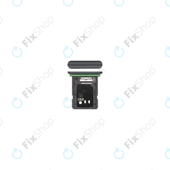 Tacka SIM do Sony Xperia 10 III, 503053801, Czarny, Black, Genuine Service Pack