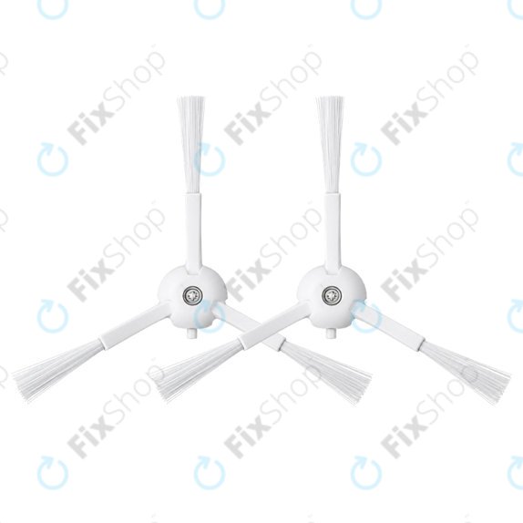 Szczotka boczna, 2 szt., Biała do Roborock S8 MaxV Ultra, S8 Max Ultra