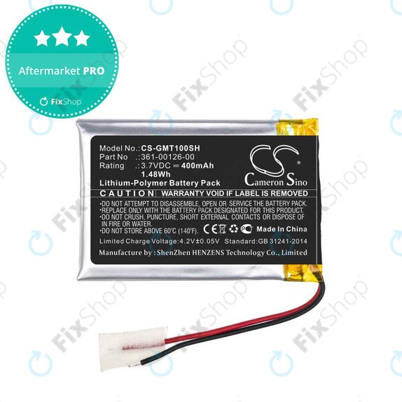 Bateria do Garmin Fenix 6X, 6X Pro Solar, Tactix Delta, 361-00126-00, 400mAh, HQ