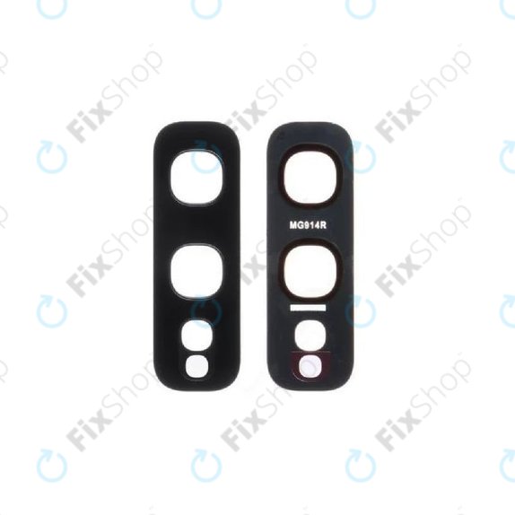 Szklo obiektywu tylnej kamery do Samsung S10e G970F, GH64-07164A, Prism Black, Genuine Service Pack