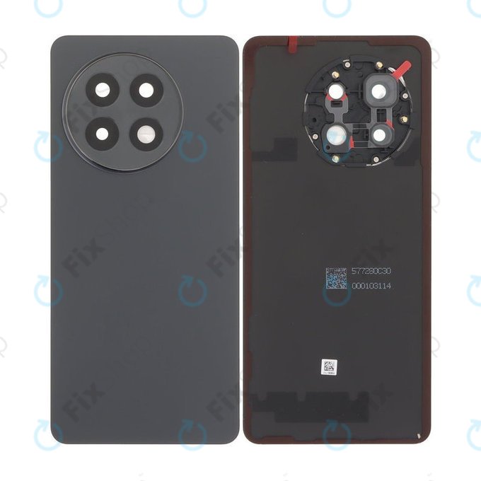 Tylna pokrywa baterii z kompletnym montażem do OnePlus 13R 5G CPH2645, Nebula Black
