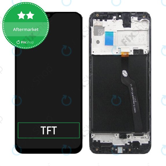 Wyświetlacz do Samsung A10 A105F, Ekran dotykowy z ramką, TFT