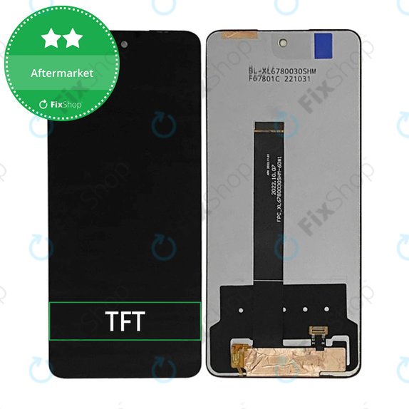 Wyświetlacz do Umidigi A13 Pro Max, Ekran dotykowy bez ramki, TFT