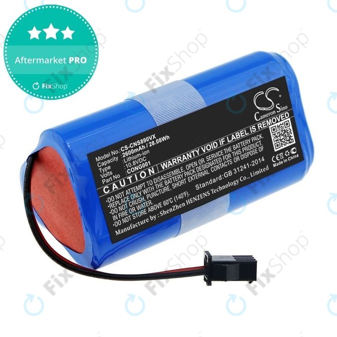 Bateria do Sencor SRV 3160TQ, 3150OR, SRX CONG0001, Li-Ion, 10,8V 2600mAh, HQ