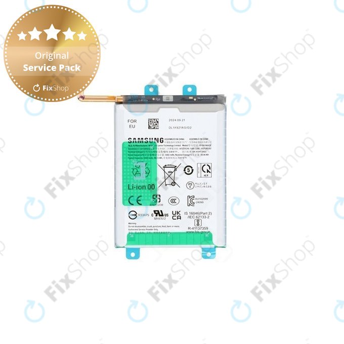 Bateria do Samsung Galaxy A16 4G, A16 5G, EB-BA166ASE, 5000mAh, GH82-36254A, Genuine Service Pack