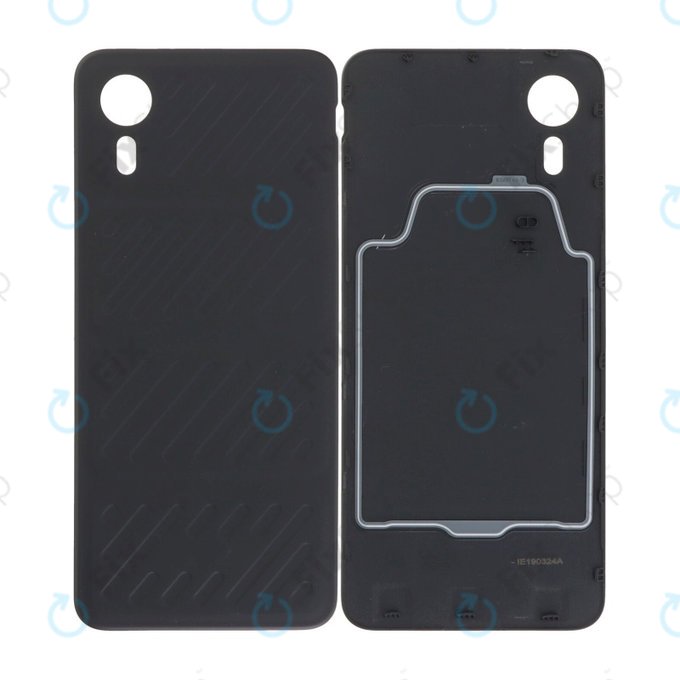 Tylna pokrywa baterii do Samsung Xcover 7 G556B, Czarny, Black