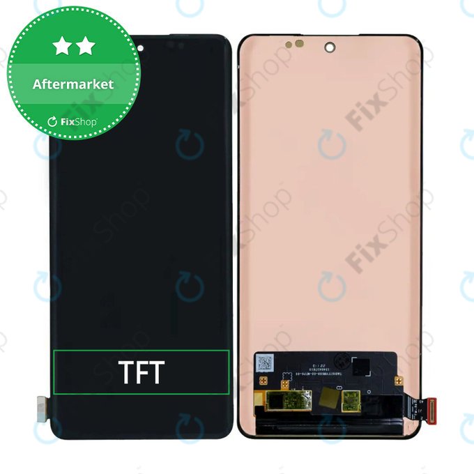 Wyświetlacz do Oppo Reno 10, CPH2531, Ekran dotykowy bez ramki, TFT