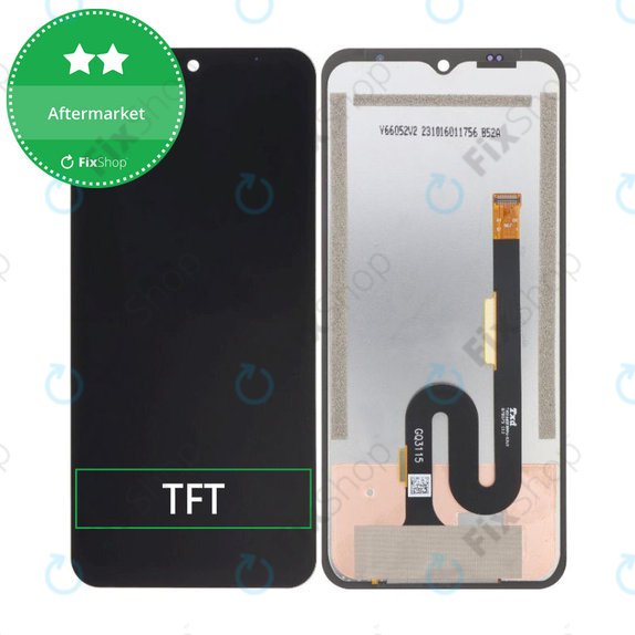 Wyświetlacz do Ulefone Armor 22, Ekran dotykowy bez ramki, TFT