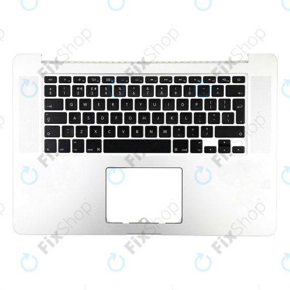 Górna ramka klawiatury z klawiaturą UK do MacBook Pro 15" A1398 (Late 2013 - Mid 2014)