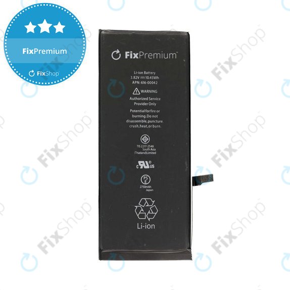 Bateria dla iPhone 6S Plus, 2750mAh, FixPremium