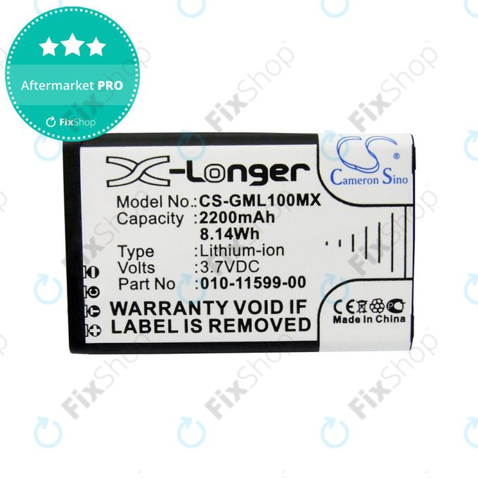 Bateria do Garmin E1, E2, Garmin Virb Elite, 2200mAh, Li-Ion, 3.7V, 010-11599-00, HQ