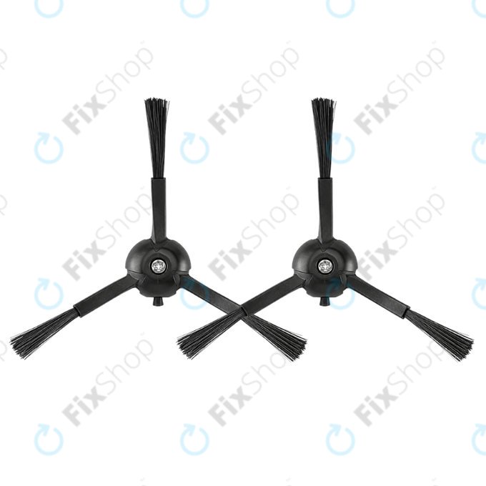 Szczotka boczna, 2 szt., Czarna do Roborock Qrevo MaxV, Pro, Plus, S