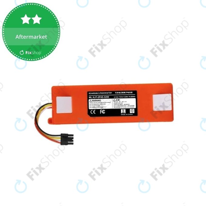 Bateria do Xiaomi Roborock Q5 Pro, Q5 Pro+, Q8 Max, Q8 Max+, Q Revo, XJT-2P4S-5200, Li-Ion, 14,4V 5200mAh
