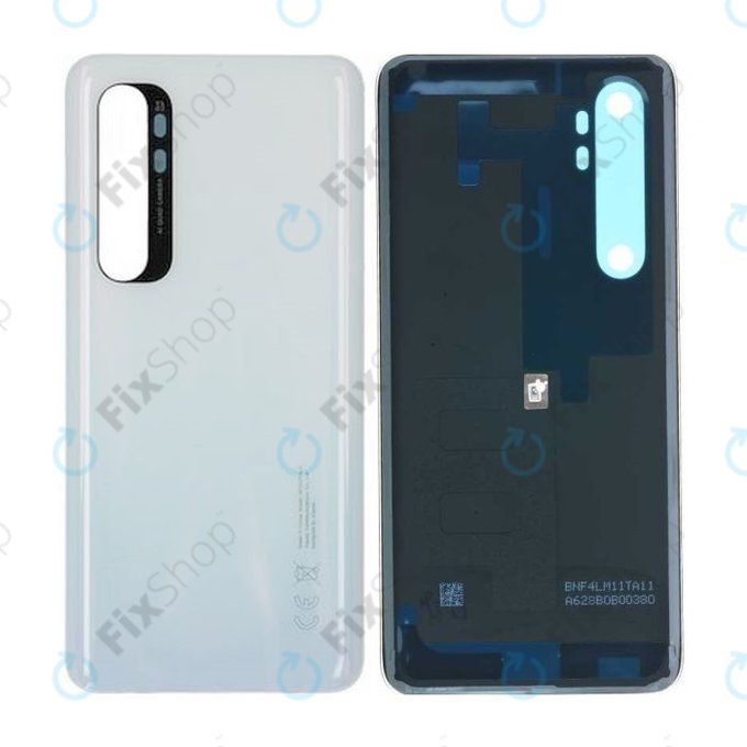 Tylna pokrywa baterii do Xiaomi Mi Note 10 Lite, Glacier White