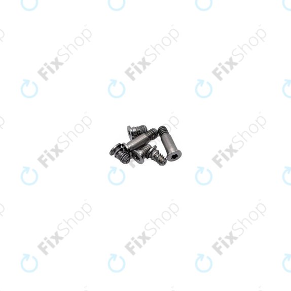 Zestaw srub dolnej obudowy do MacBook Pro 16" A2141, 2019, Srebrny, Silver