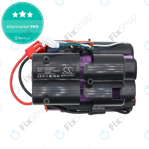 Bateria do Rowenta Moulinex MS654WI/BA0, RH6547, RH6545, 3500mAh, Li-Ion, 14.4V, RS-RH5864, HQ
