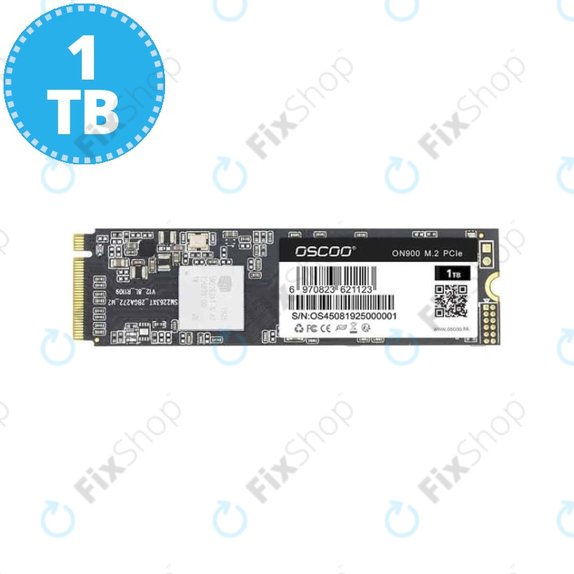 SSD 1TB do MacBook Air, Pro (Mid 2013 - 2017), Oscoo ON900 M.2 PCIe