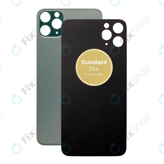 Tylne szklo pokrywy do iPhone 11 Pro Max, Zielony, Green