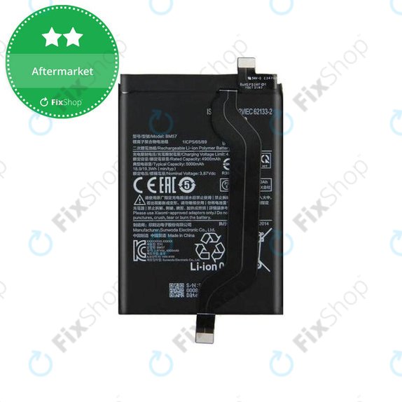 Bateria do Xiaomi Redmi Note 10 Pro 5G, BM57, 5000mAh