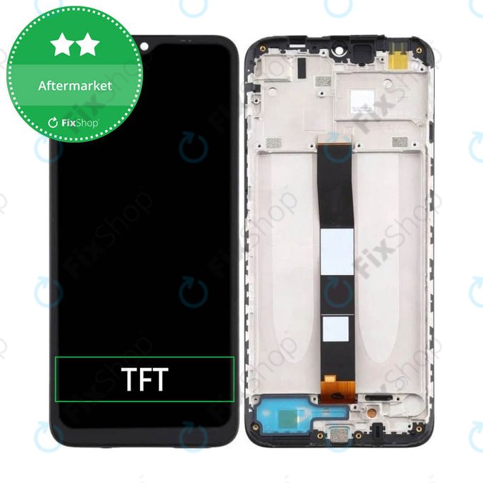 Wyświetlacz do Xiaomi Xiaomi Redmi 9A, Redmi 9AT, Redmi 9C, Ekran dotykowy z ramką, TFT