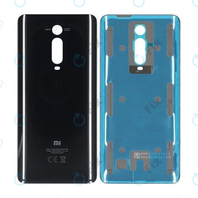 Tylna pokrywa baterii do Xiaomi Mi 9T, 9T Pro, Carbon Black