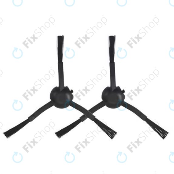 Szczotka boczna, 2 szt., Czarna do Xiaomi Mi Robot Vacuum S20+, S10+, X20+, X10+