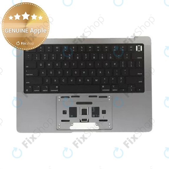 Górna rama klawiatury do MacBook Pro 14", A2442 (2021), A2779 (2023), z klawiaturą US i baterią, Space Gray, 661-32210, Genuine Apple