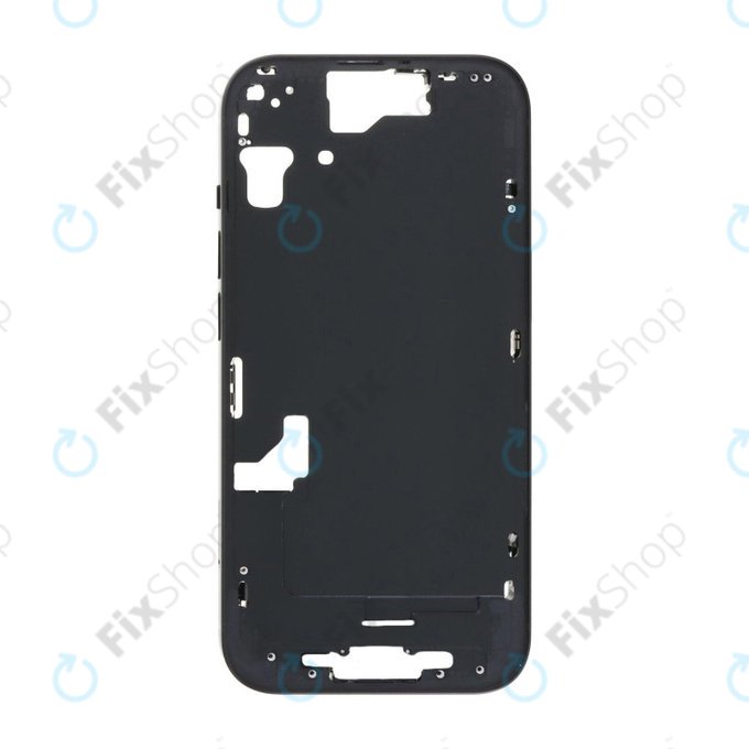 Ramka srodkowa do iPhone 15, Czarny, Black