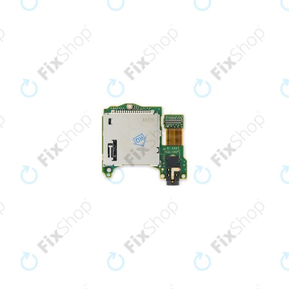 Plytka PCB czytnika kart SD i zlacze Jack do Nintendo Switch