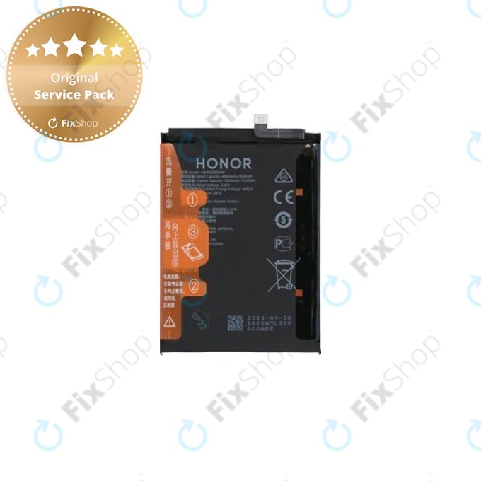 Bateria do Honor X6, X7, X8, HB496590EFW, 5000mAh, 24023623, Genuine Service Pack