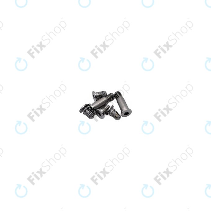 Zestaw srub dolnej obudowy do MacBook Pro 16" A2141, 2019, Srebrny, Silver