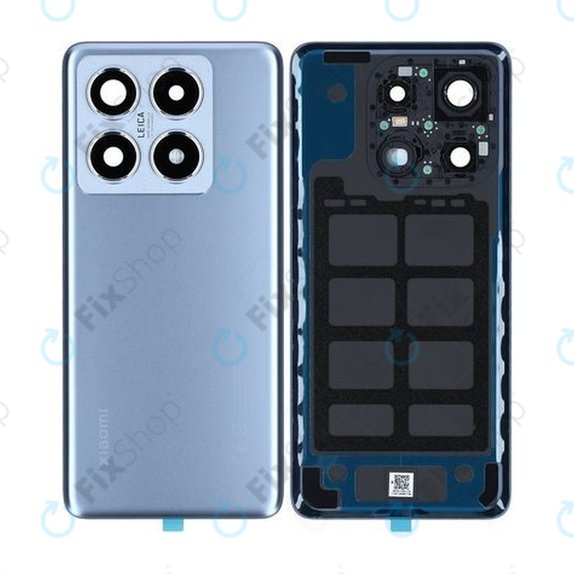 Tylna pokrywa baterii do Xiaomi 14T Pro, 56002000N1200, Titan Blue, Genuine Service Pack