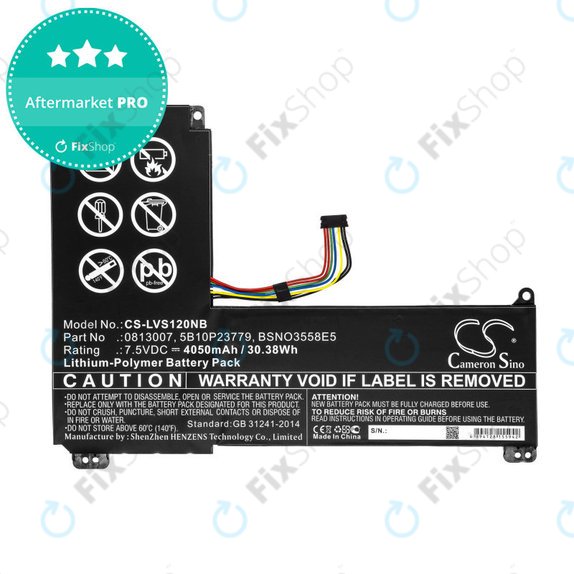 Bateria do Lenovo IdeaPad 120S, 4050mAh, Li-Pol, 7.5V, 0813007, HQ