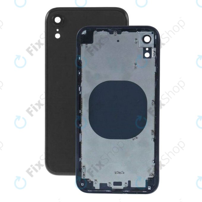 Tylna obudowa do iPhone XR, Czarny, Black