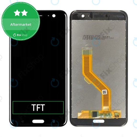 Wyświetlacz do HTC U11, Ekran dotykowy bez ramki, TFT