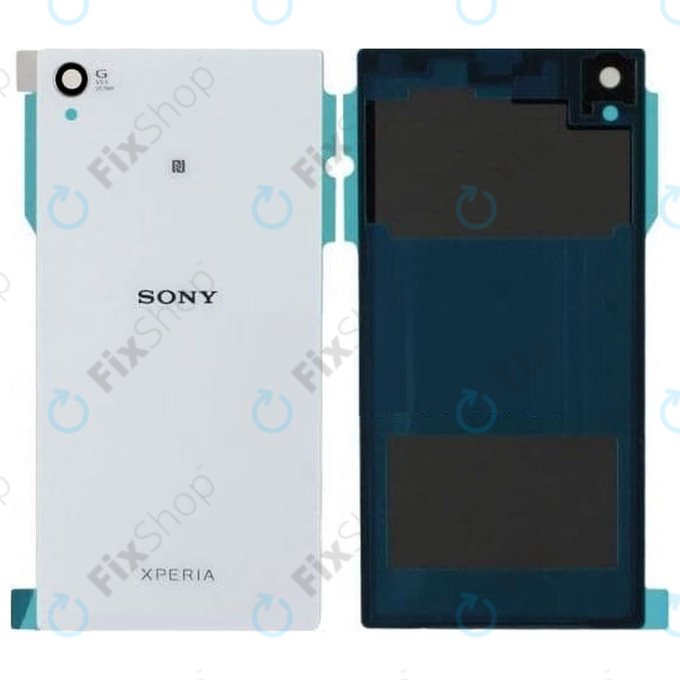Tylna pokrywa baterii bez anteny NFC do Sony Xperia Z1 L39H, Biały, White