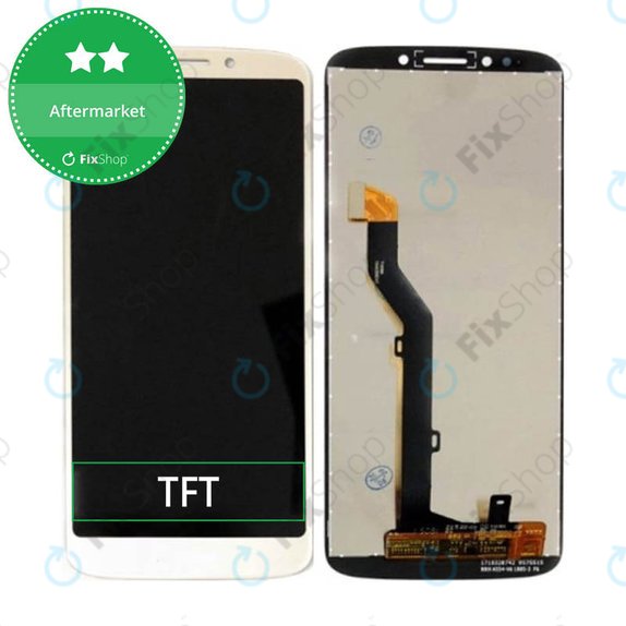 Wyświetlacz do Motorola Moto G6 Play XT1922, Ekran dotykowy bez ramki, Złoty, Gold, TFT